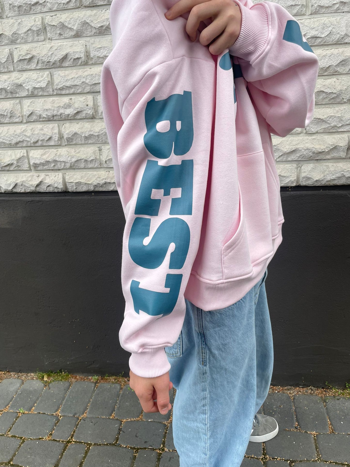 Cottoncandy-collapse hoodie